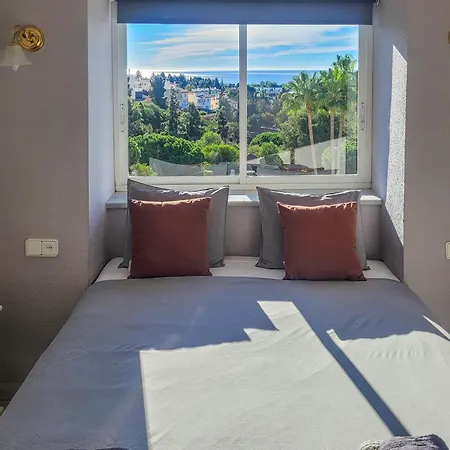 דירה ☆cozy 2br Apt. With Sea Views Wifi/ac/parking Sitio de Calahonda
